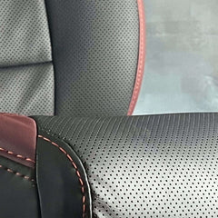 Toyota Corolla Breathable Black Red Seat Covers - Model 2014-2021
