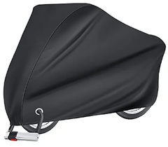Full Size Scratch & 100 % Water Proof 70 / 125 cc Bike covers Top Cover with waterproof Dustproof Heatproof In very cheaper price Black bike cover