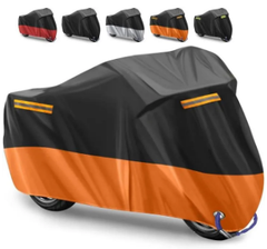 Full Size Scratch & 100 % Water Proof 70 / 125 cc Bike covers Top Cover with waterproof Dustproof Heatproof In very cheaper price Black bike cover
