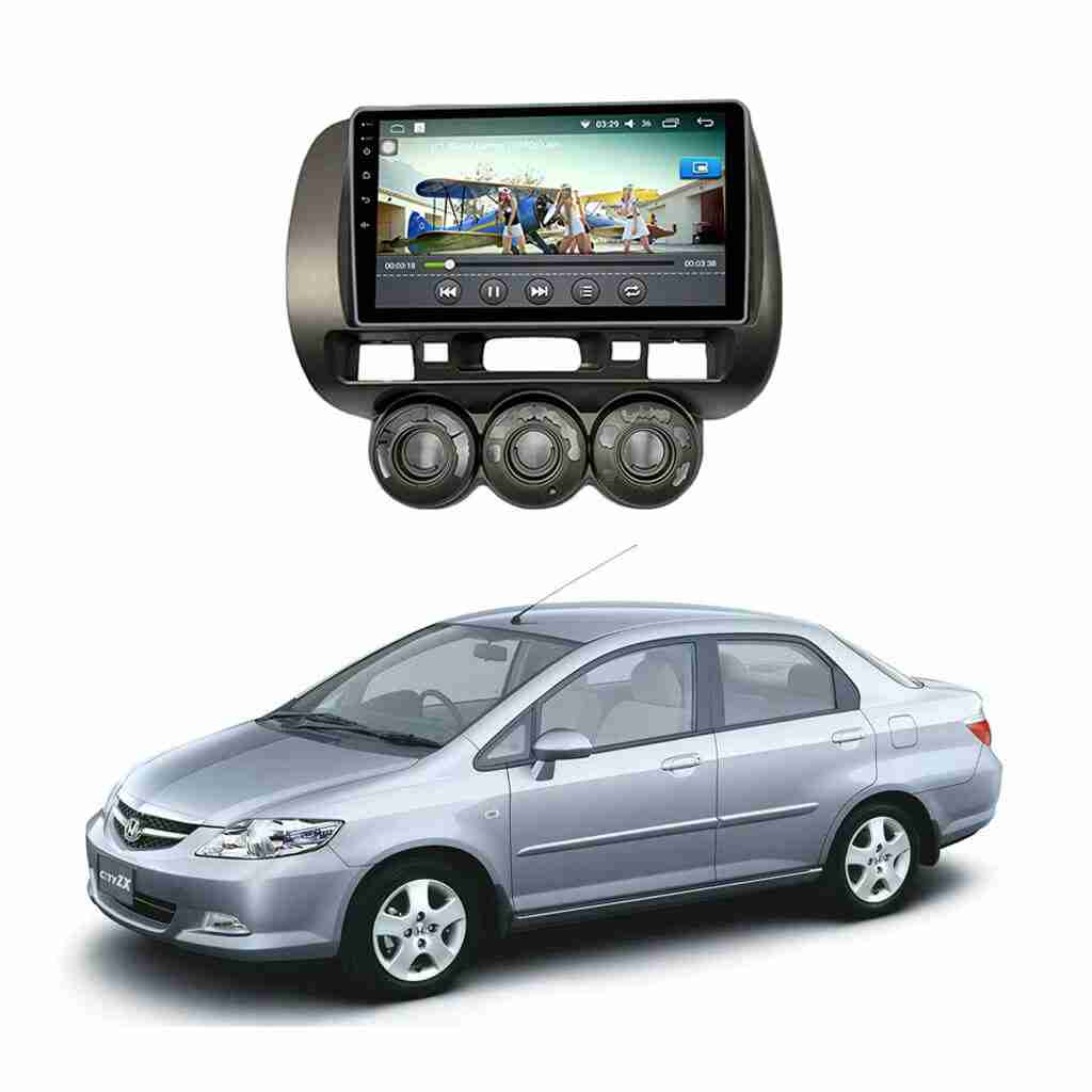Honda City 2004 to 2008 Android Panel HD Player IPS Display Multimedia System