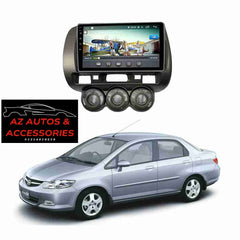 Honda City 2004 to 2008 Android Panel HD Player IPS Display Multimedia System