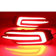 Honda Civic Rear Bumper Brake Lamp Lava Style – Model 2016-2021