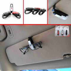 Type-R Sun Visor Holder Clip for Sunglasses – Eye Glasses – Card Pen