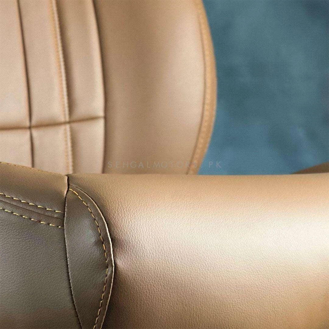 Suzuki Alto Audi Style Brown Brown Seat Covers - Model 2019-2021