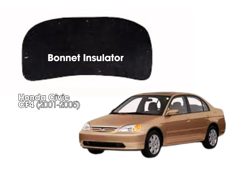 Honda Civic 2002-2006 | CF4 | Bonnet Insulator | Cover Namda Liner