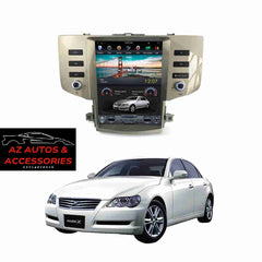 Toyota Mark X 2004 to 2009 Android Panel HD Player 9.0 12.1″ Tesla Style LCD Screen IPS Display Multimedia System