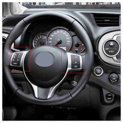 Steering Wheel Control Multimedia Buttons with Spiral Cable for Toyota Vitz 2012 to 2017