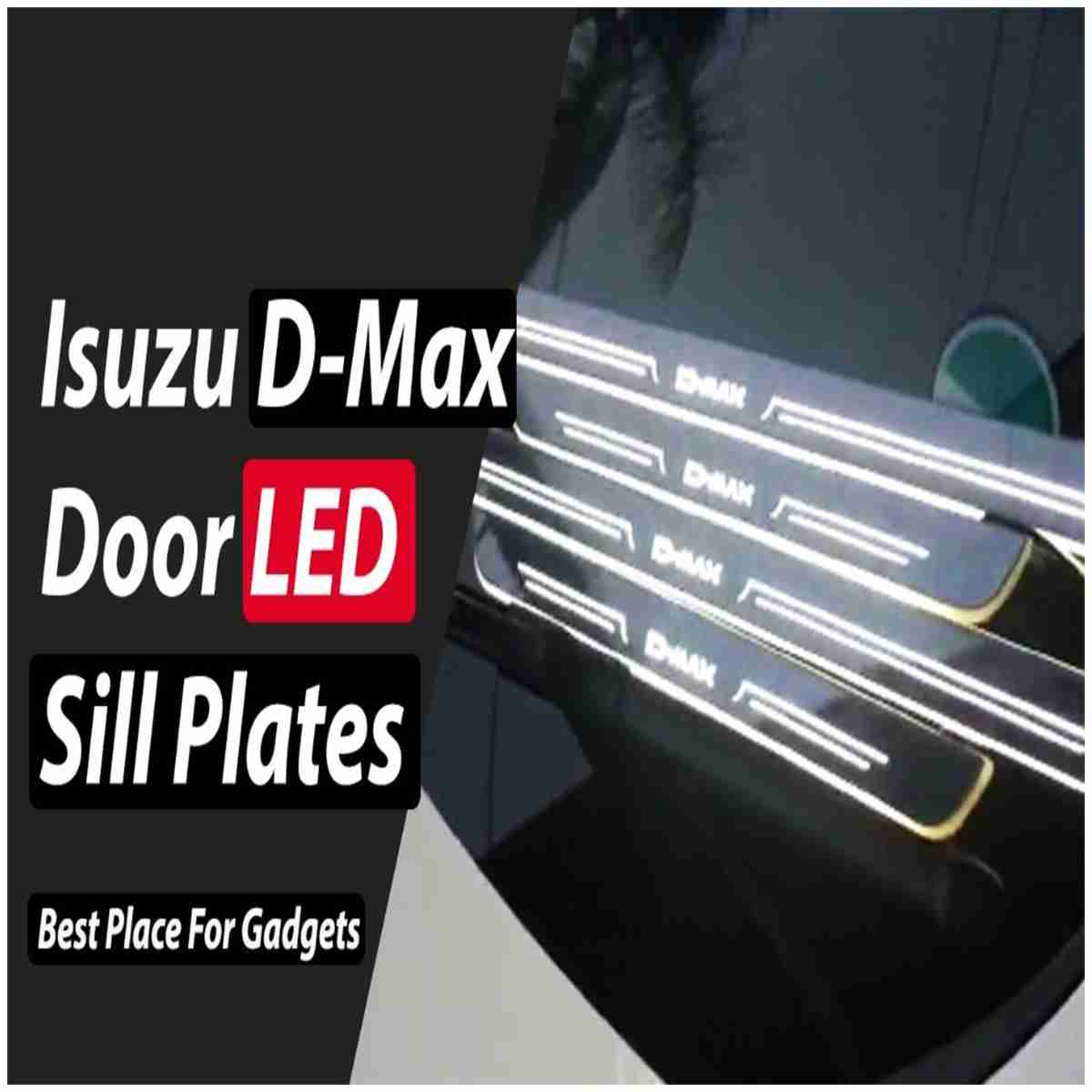 LED Sill Plates For Isuzu D-Max 2018 to 2021