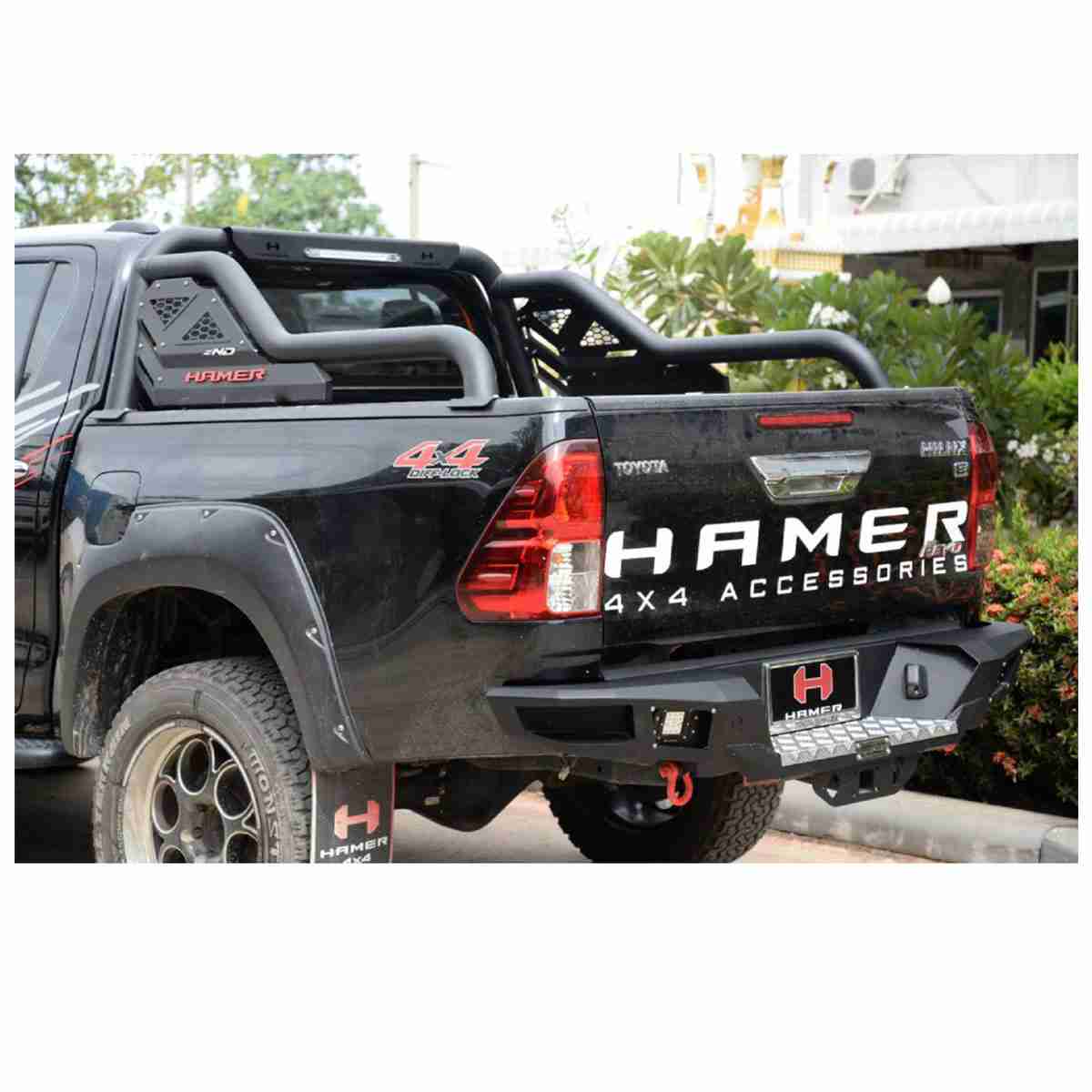 Toyota Hilux Revo Hamer Triton Style Roll Bar 2016 to 2021
