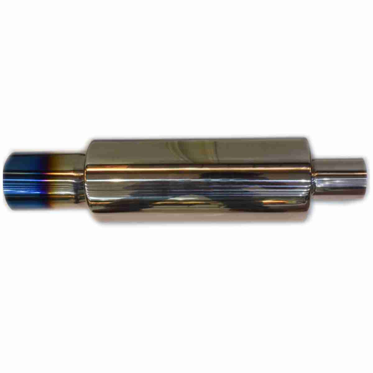 Burnt Tip Universal Exhaust Pipe Stainless Steel