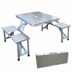 Heavy Aluminum Portable Folding Picnic Table