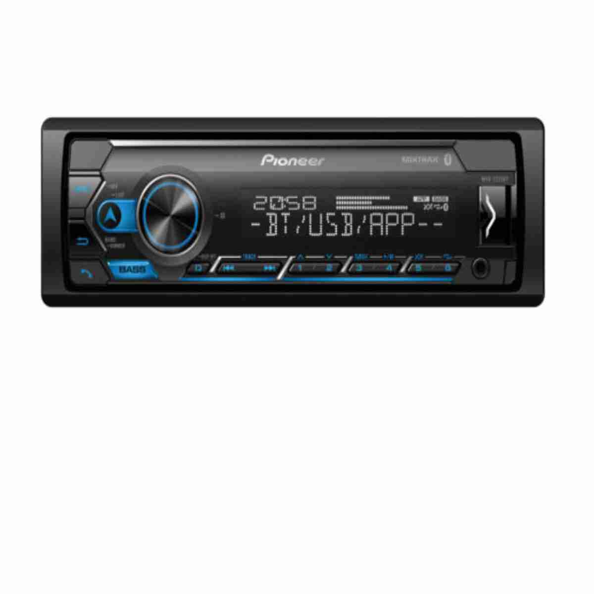 Pioneer MVH-S325BT Multimedia Tuner with Dual Bluetooth, Spotify, Smartphone connectivity & Siri Eyes Free. 2020 to 2021
