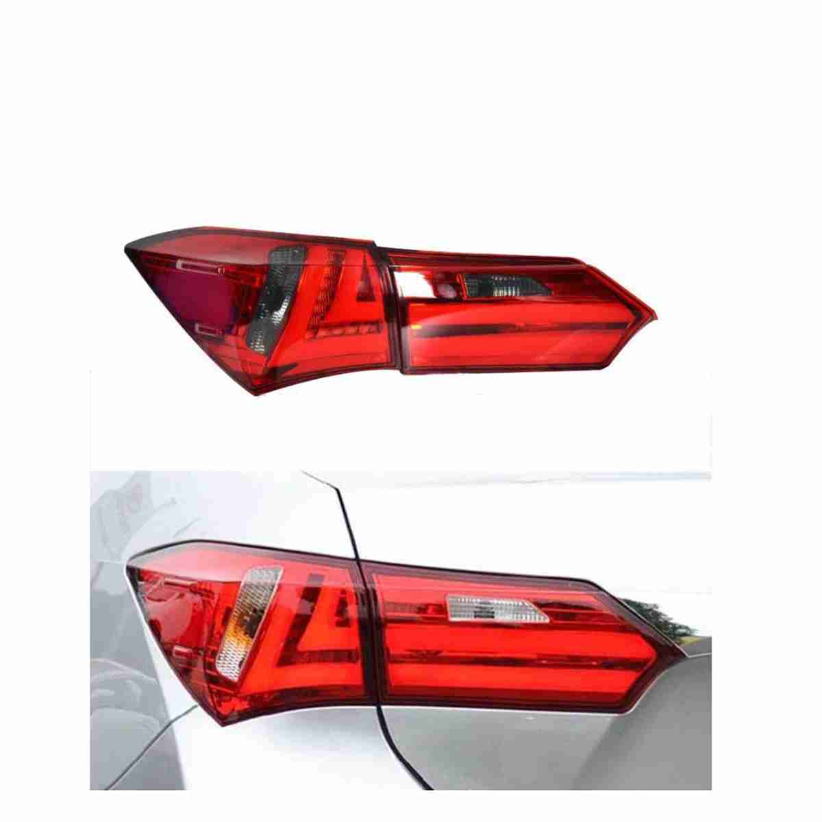 Back Tail Light Audi Style For Corolla 2014 to 2017