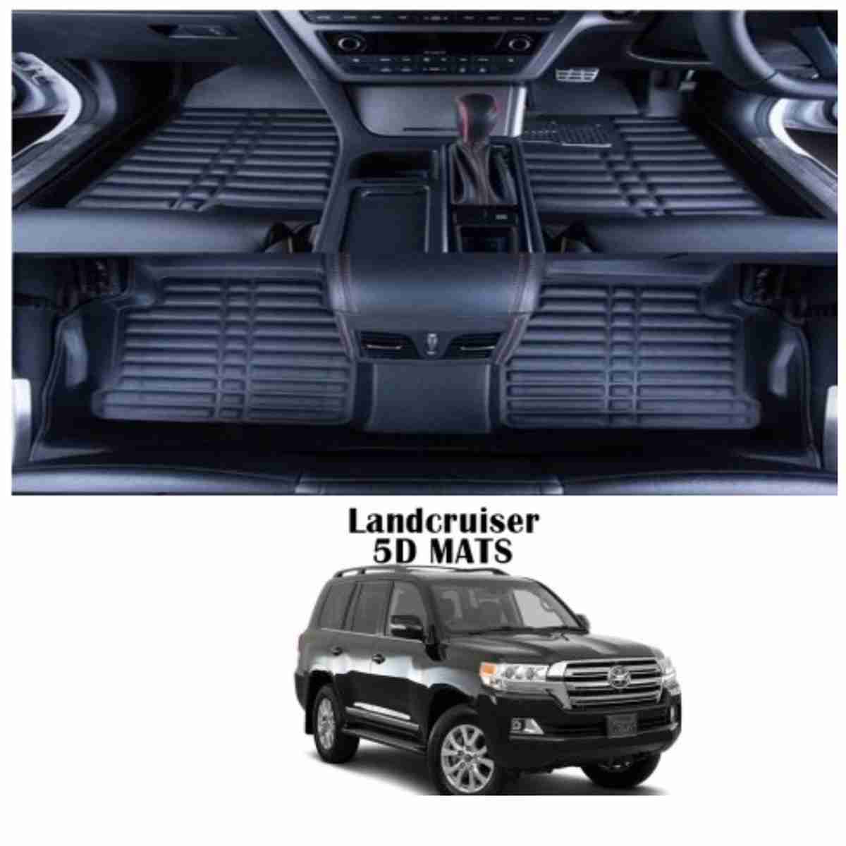 5D Floor Mats For Land Cruiser FJ200 2009 to 2018