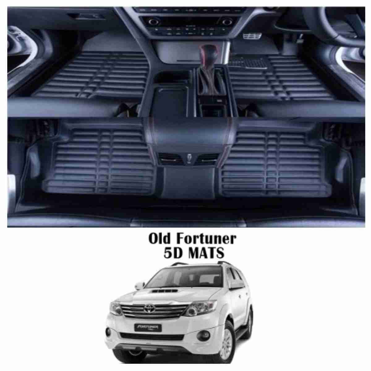 5D Floor Mats for Toyota Fortuner 2012 to 2016