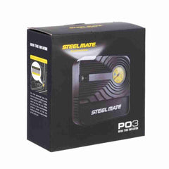 STEELMATE Portable Air Compressor Pump, Digital Tire Inflator, (PO3)