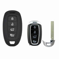 Key Cover 3 Button Silicone Protection For Hyundai Tucson Model 2020 to 2021