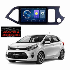 Kia Picanto 2019 to 2020 Android Panel HD Player IPS Display Multimedia System