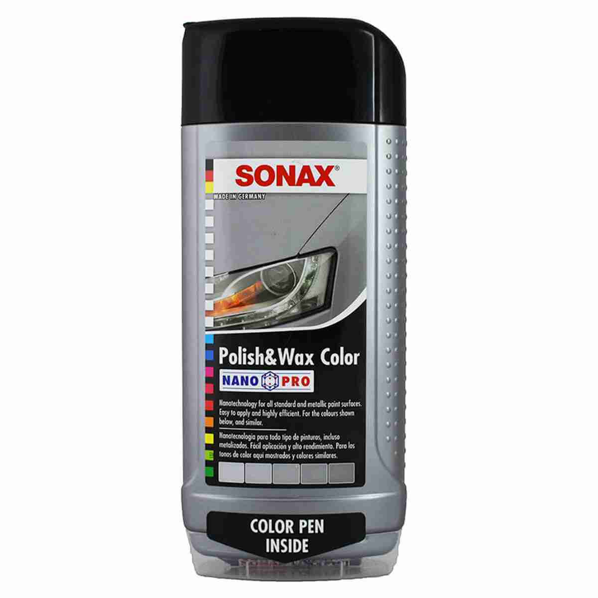 Sonax Polish & Wax Color Nano Pro Silver