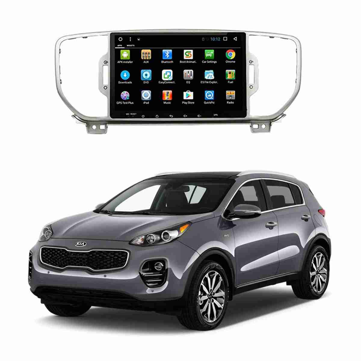 Kia Sportage 2019 to 2020 – Android Panel HD Player IPS Display Multimedia System