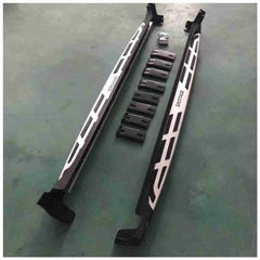 Side Steps Running Boards Nerf Bars Aluminum Rails Version 1 for KIA Sportage 2019 to 2020