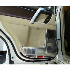 Door Steel Protection Cover Chrome Kit for Toyota Prado FJ150 2009 to 2018