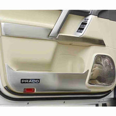 Door Steel Protection Cover Chrome Kit for Toyota Prado FJ150 2009 to 2018