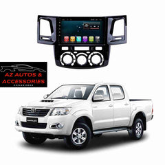 Toyota Hilux Vigo 2012 to 2016 Android Panel HD Player IPS Display Multimedia System