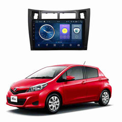 Toyota Vitz 2006 to 2010 Android Player IPS Display Multimedia System