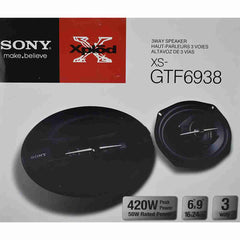 Sony XS-GTF6938 Sony Dual Cone 6-Inch X 9-Inch 420 W 3 Way Speaker