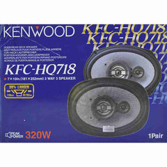 Kenwood KFC-HQ718 320W 7X10 Inch Car Speaker (Black)